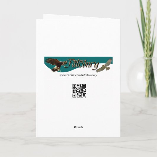 Carte Harris Hawk - pastel Card (Dos)