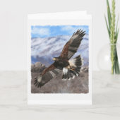 Carte Harris Hawk - pastel Card (Devant)