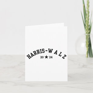 Carte Harris Tim Walz Élection de base-ball de police 20