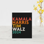 Carte Harris Waltz 2024 (Fleur jaune)