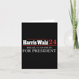 Carte Harris Waltz 2024 Election Kamala Harris Tim Waltz