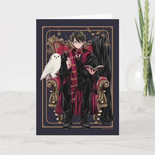 Carte HARRY POTTER™ | Anime HARRY POTTER™ assis (Devant)