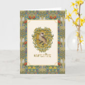 Carte HARRY POTTER™ | Blason de POUFFELEUR™ (Fleur jaune)