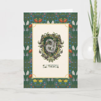 Carte HARRY POTTER™ | Blason SLYTHERIN™