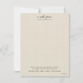 Carte Harry Potter | Capsule Temporelle pour Anniversair (Dos)