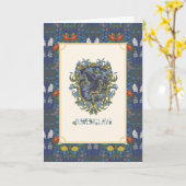 Carte HARRY POTTER™ | Crest RAVENCLAW™ (Fleur jaune)