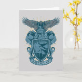 Carte Harry Potter | Crête de Ravenclaw (Fleur jaune)