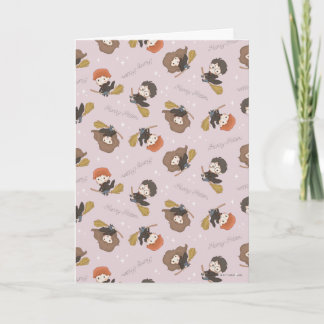 Carte HARRY POTTER™, Hermione & Ron Flying Motif
