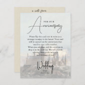 Carte Harry Potter | Mariage Anniversaire temps Capsule (Devant / Derrière)