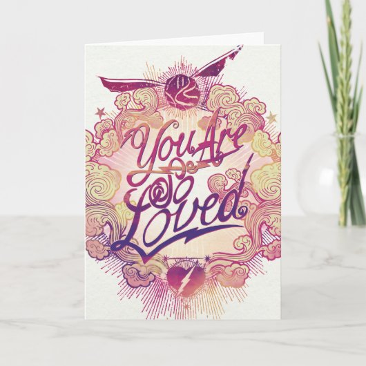 Carte Harry Potter | Vous êtes tellement aimé (Devant)