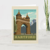 Carte Hartford, CT (Devant)