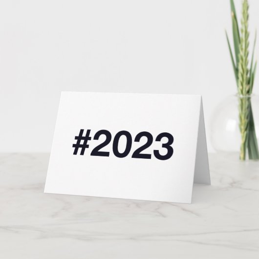 Carte Hashtag 2023 (Devant)