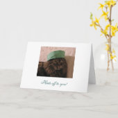 Carte Hats off to you - Congratulations ! (Fleur jaune)