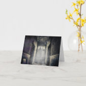 Carte Hauned Hallway Halloween (Fleur jaune)