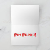 Carte Haunted Alley Halloween (Intérieur)