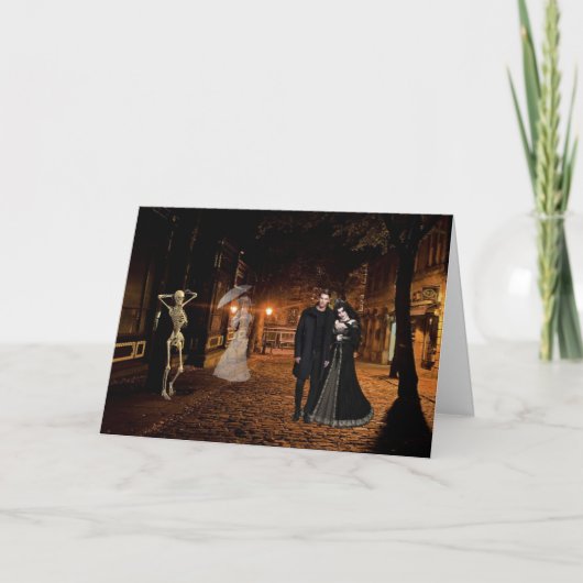 Carte Haunted Alley Halloween (Devant)