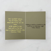 Carte Haunted House Ghosts Halloween Whimsical (Intérieur)