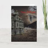 Carte Haunted House Halloween (Devant)