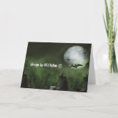 Carte Haunted Houses Halloween (Dos)