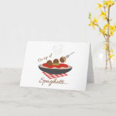 Carte Haut De Spaghetti (Fleur jaune)