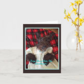 Carte Haut les coeurs (Fleur jaune)