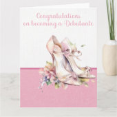 Carte Haut talons pour boule Debutante (Devant)