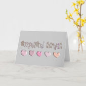Carte HAUTE TECHNIQUE Design (Fleur jaune)