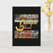 Carte Havana Cuba - Siempre Habana (Fleur jaune)