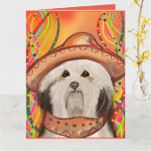 CARTE HAVANAIS (Fleur jaune)