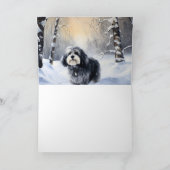 Carte Havanais laissez-le neiger Noël (Intérieur)