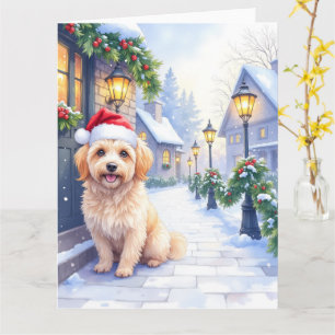 Carte Havanese Village enneigé Promenade Chapeau de Père