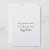 Carte Have An EGG-STRA Happy Easter (Dos)