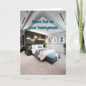 Carte Have fun on your honeymoon. (Devant)