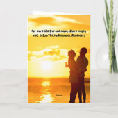 Carte Have fun on your honeymoon. (Dos)