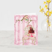 Carte Have Some Cake Birthday or Special Occasion Card (Fleur jaune)