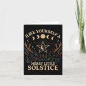 Carte Have Yourself A Merry Little Solstice Witchcore  (Devant)