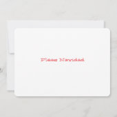 Carte Have Yourself Merry Little Christmas Grinning Dog (Dos)