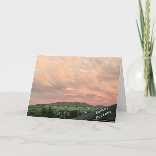 Carte Havre Montana (Devant)