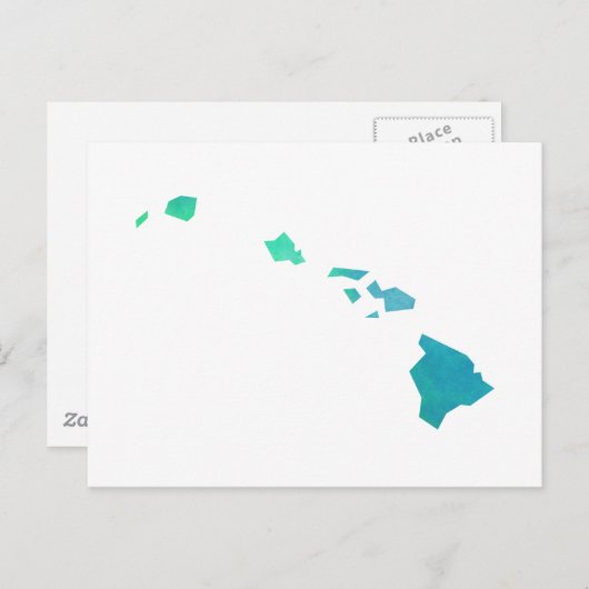 Carte Hawaii (Devant / Derrière)