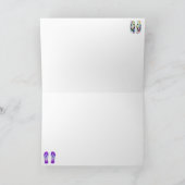 Carte Hawaii Flip Flop Beach Party (Intérieur)