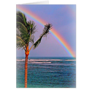 Carte Hawaii Rainbow