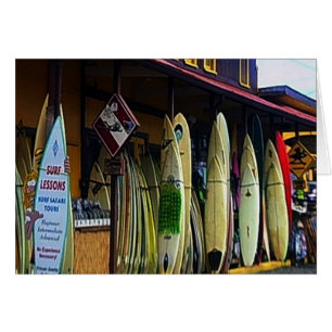 Carte Hawaii Surfers