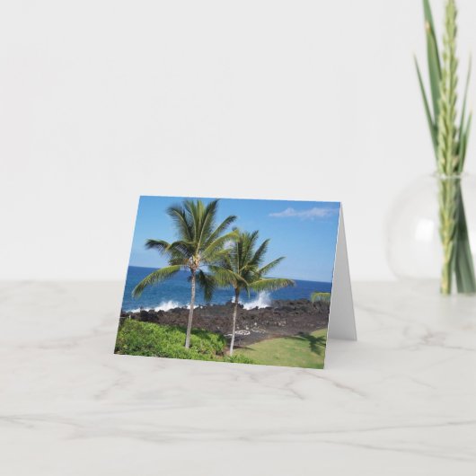 Carte Hawaiian Inspiration Note (Devant)