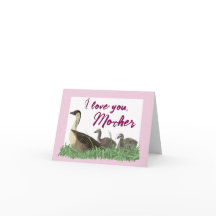 Hawaiian Nene Goose Family Mother’s Day