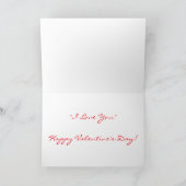 Carte Hawaiian Sunrise Valentine's Day (Intérieur)