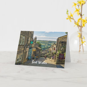 Carte Haworth Yorkshire Dales Paysages Pittoresques