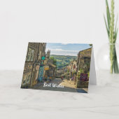 Carte Haworth Yorkshire Dales Scénique Pittoresque (Devant)