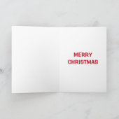 Carte HAY ! Joyeux Noël (Intérieur)