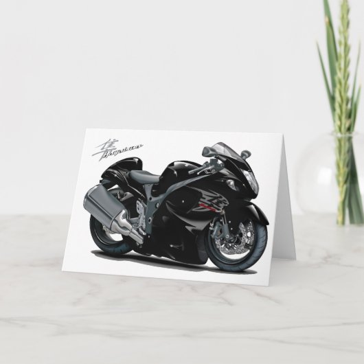 Carte Hayabusa Black Bike (Devant)