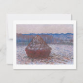 CARTE "HAYSTACKS" 1890-1891 CLAUDE MONET POSTCARD (Devant)